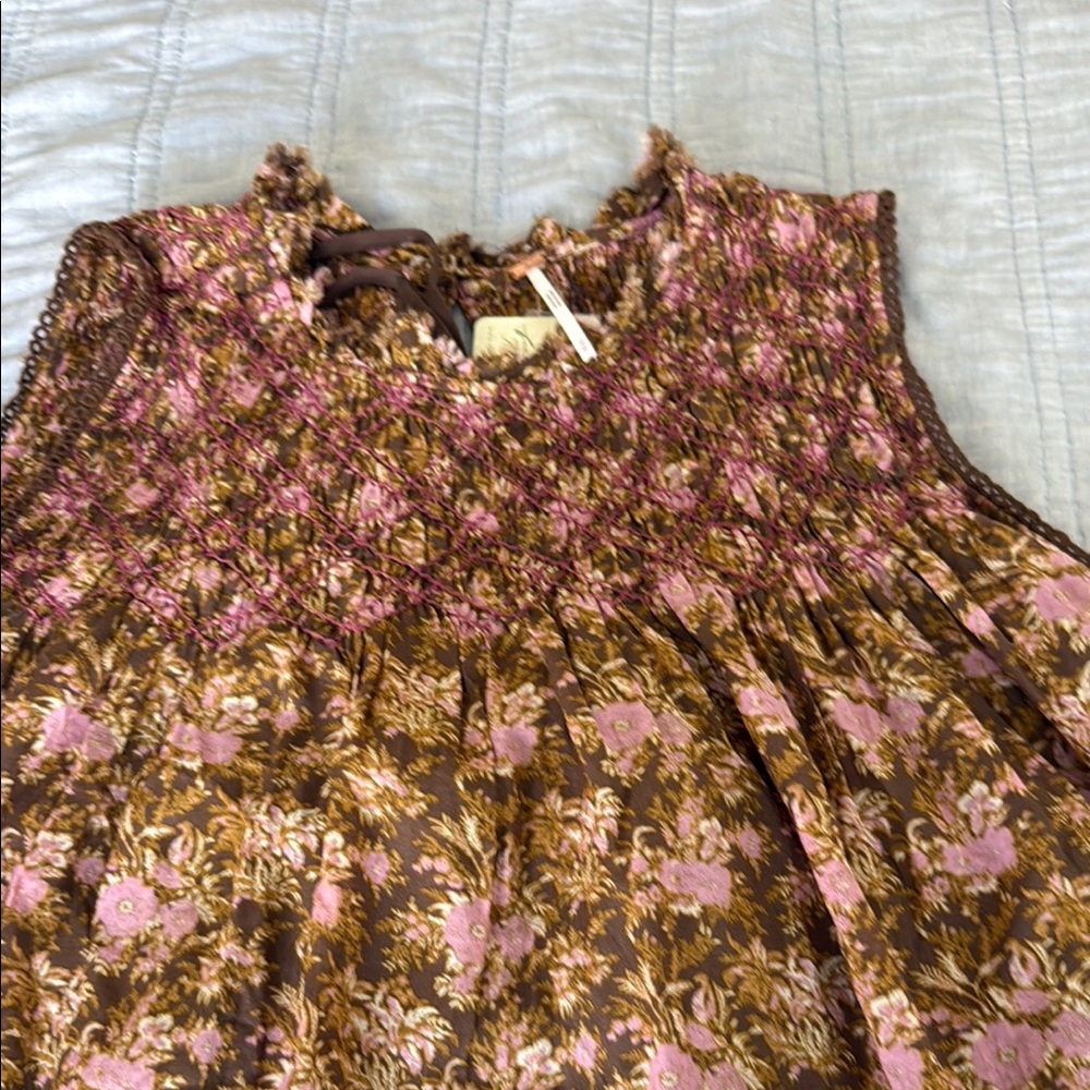 Floral Sleeveless Top